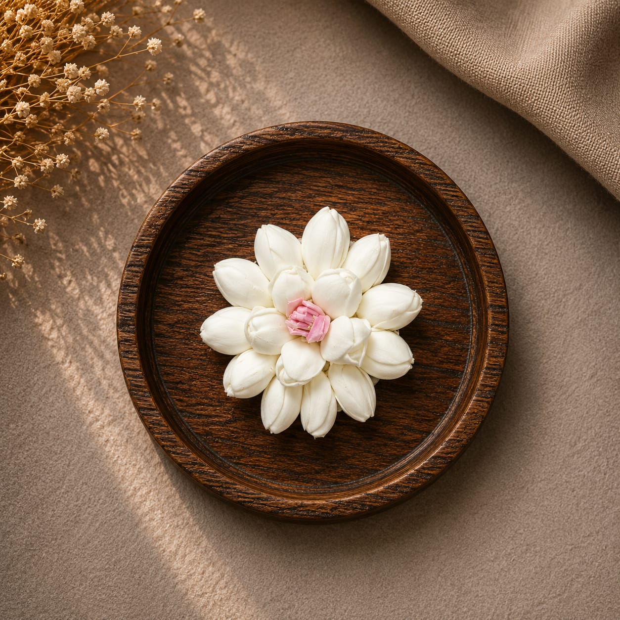 Madras Malli x Center Light Rose - Aligator / U Pin / Hair Band - FA012