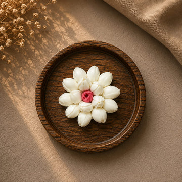 Madras Malli x Center Red Rose - Aligator / U Pin / Hair Band - FA019