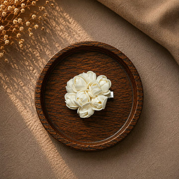 Adukku Malli Plain Medium Size - Aligator / U Pin / Hair Band - FA021