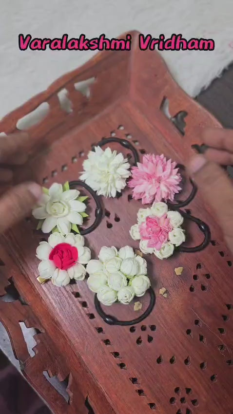 Artificial Flower Hair Accessories - FCS002