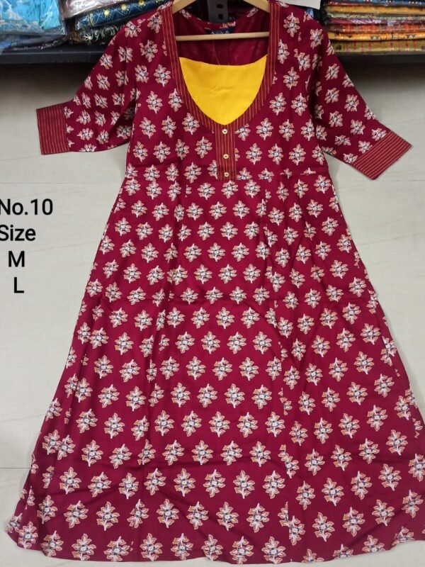 Budget Friendly A-Line / Anarkali Kurtis – A539K