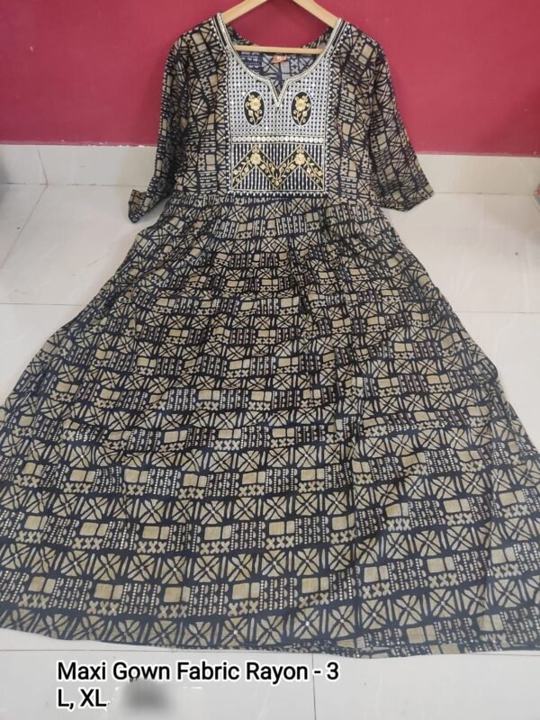 Maxi Gown Dress - MAXI-03