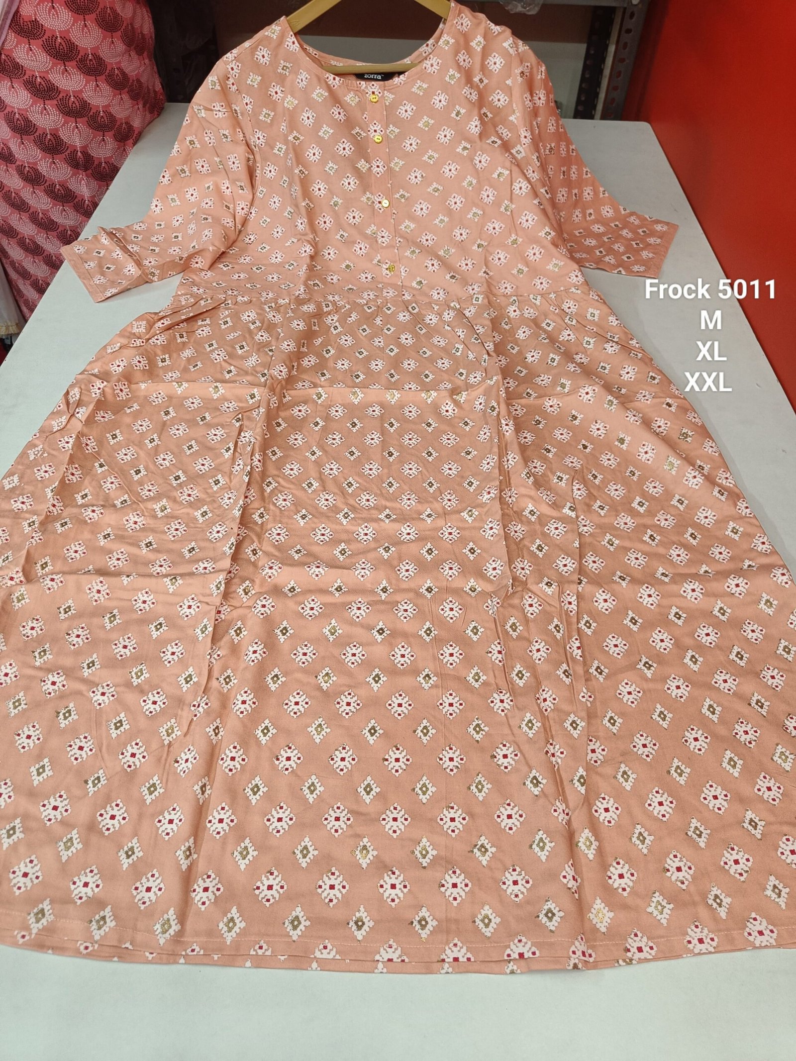 Beautiful Hand Block printed kurti. | Indian fashion, Umbrella dress,  Clothes for women