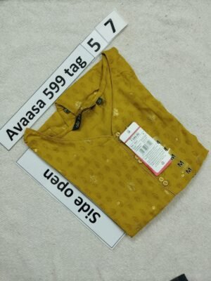 Avaasa Side Open Kurtis  - 599 Tag - CODE057AVAASA