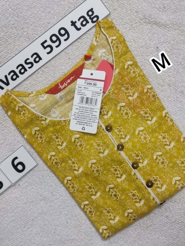 Avaasa Side Open Kurtis  - 599 Tag - CODE086AVAASA