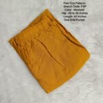 Plain Palazzo - Rayon - Free Size Palazzo - FSP-Ramar Blue