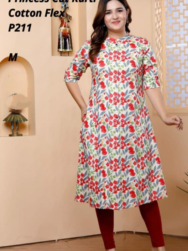 Princess Cut Kurtis - PRINCESS - P211