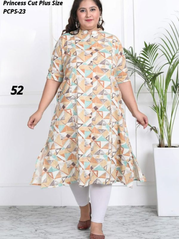 Princess cut Kurtis - Plus Size - PCPS23
