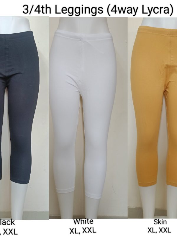 3/4 Leggings - Capri Leggings