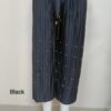 Import Pleated Palazzo with Beads - Free Size