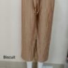 Import Pleated Palazzo with Beads - Free Size