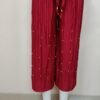 Import Pleated Palazzo with Beads - Free Size