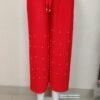 Import Pleated Palazzo with Beads - Free Size