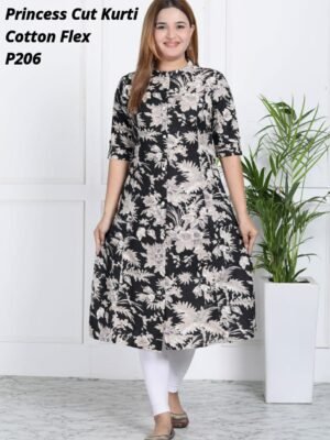 Princess Cut Kurtis  -  PRINCESS - P206