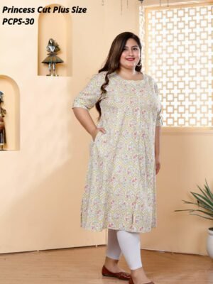 Princess cut Kurtis - Plus Size - PCPS30