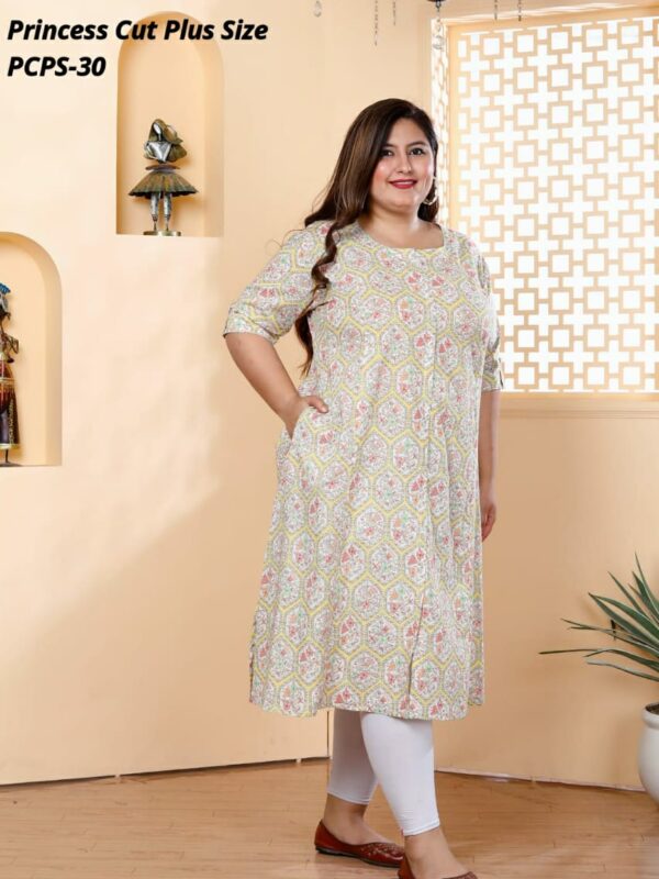 Princess cut Kurtis - Plus Size - PCPS30