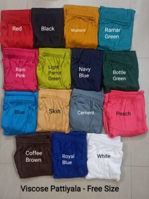 VISCOSE Pattiyala  - Free Size - VCP