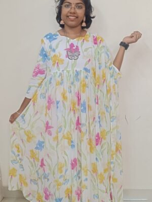 Party Wear Ramzan Special Collections - PWRC788 - Maxi Gown with Dupatta