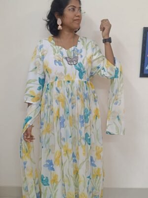 Party Wear Ramzan Special Collections - PWRC790- Maxi Gown with Dupatta