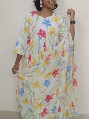 Party Wear Ramzan Special Collections - PWRC792- Maxi Gown with Dupatta