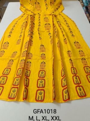 Grand Feeding Anarkali with 2 Side Invisible Zips - GFA1018