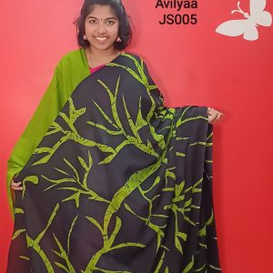 Jaipur Cotton Borderless Saree Pure Cotton