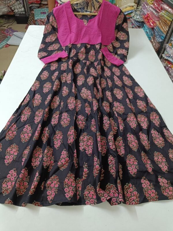 Jaipur Cotton Anarkali JA112