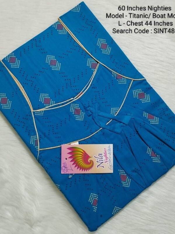 60 Inches Nighties - Titanic Model- SINT484 - L Size