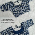 Ready to Wear Blouse  - Ajrakh Cotton Blouse - Full Lining - RMB201