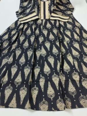 Jaipur Cotton Feeding Anarkali  with Invisible Zip one Side Pocket-  JCFA041