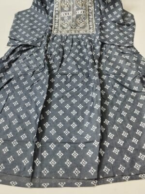 Embroidery Feeding Anarkali Kurtis  - EFU066