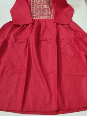 Embroidery Feeding Anarkali Kurtis  - EFU061