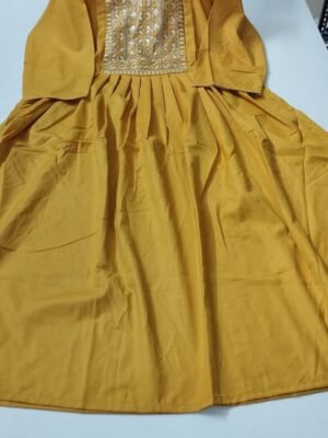 Embroidery Feeding Anarkali Kurtis  - EFU060