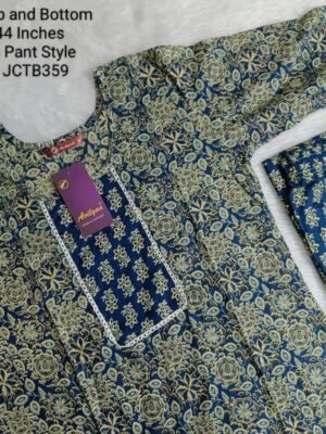 Jaipur Cotton - Top and Bottom - JCTB359