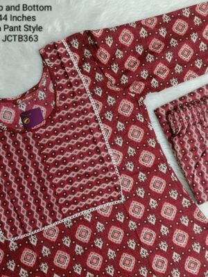 Jaipur Cotton - Top and Bottom - JCTB363