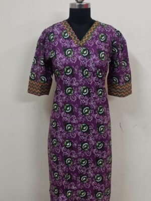 Jaipur Cotton Top Only Collections - V Neck Pattern - V126