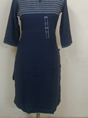 Pocket Kurtis Side Open  - PK121