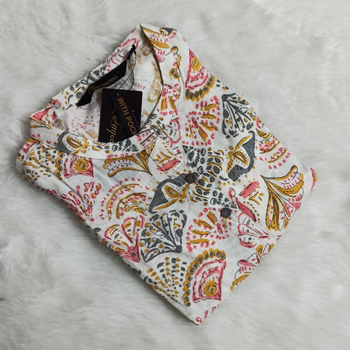 Pocket Kurtis Side Open PK115