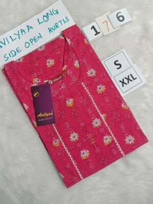 Jaipur Cotton Tops 44 Inches Length - JCLT176