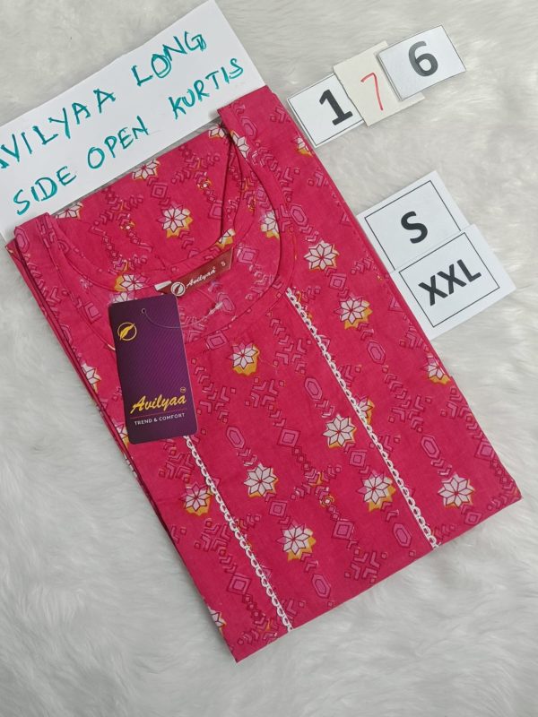 Jaipur Cotton Tops 44 Inches Length - JCLT176