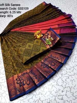 Soft Silk Sarees - SSS109