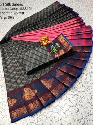 Soft Silk Sarees - SSS101