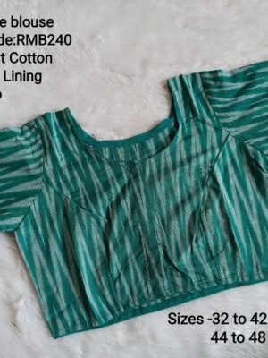 Ready to Wear Blouse  - Ikkat Cotton Blouse - RMB240