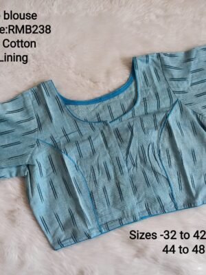 Ready to Wear Blouse  - Ikkat Cotton Blouse - RMB238