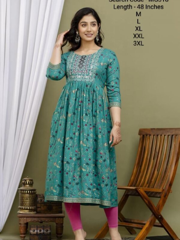 Maxi Gown Kurtis - MG318