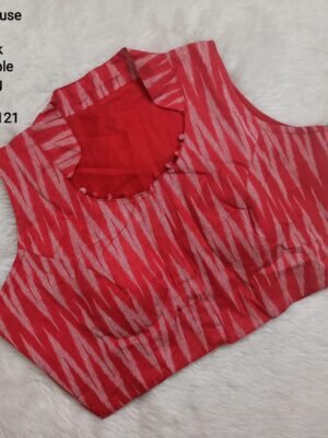 Ready to Wear Blouse  - Premium Khadhi Cotton - IHN121