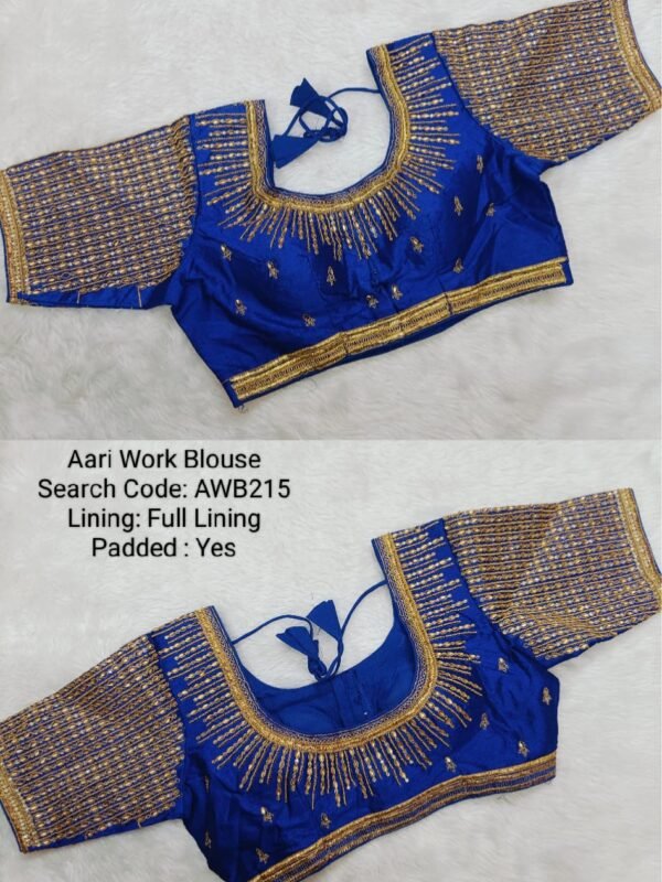 Ready to Wear Blouse - Heavy Aari Work - AWB215