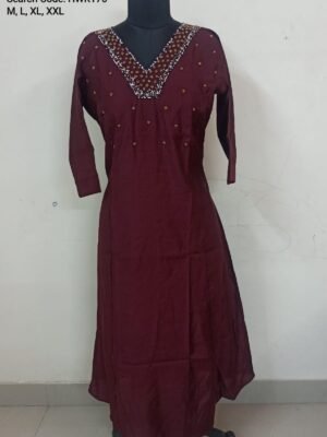 Hand Work Kurtis - HWK170