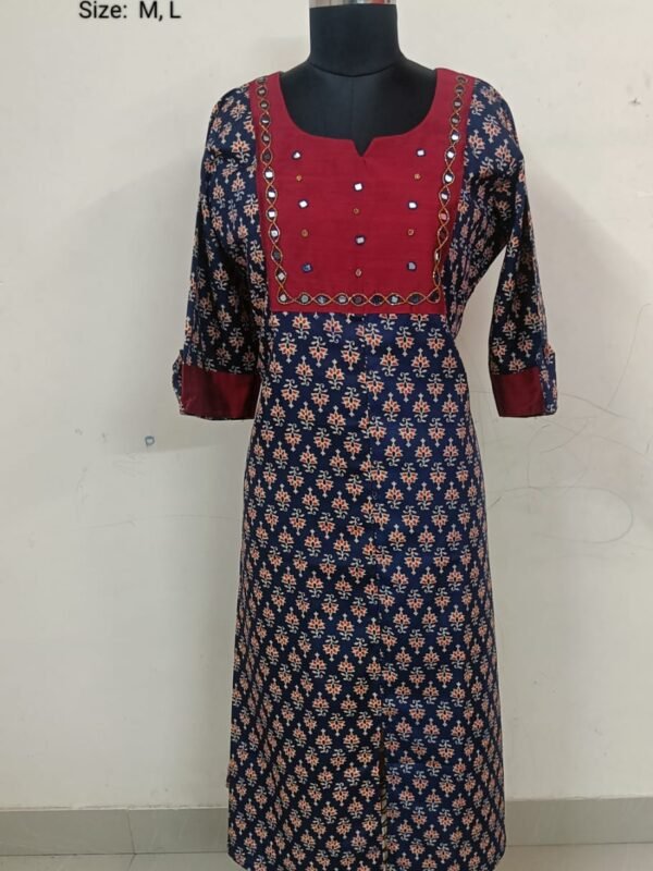 Hand Work Kurtis - HWK72