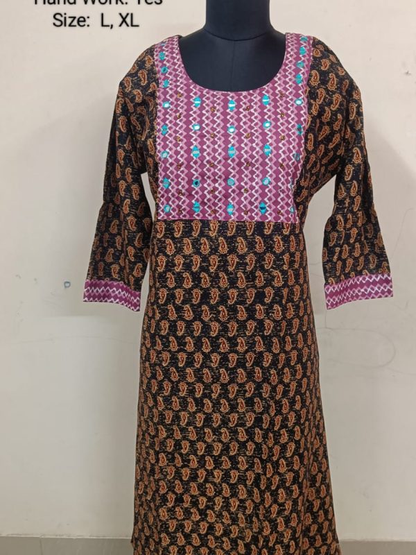 Hand Work Kurtis - HWK97